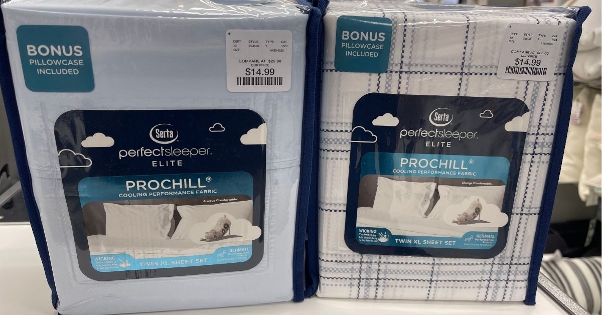 serta perfect sleeper prochill sheets