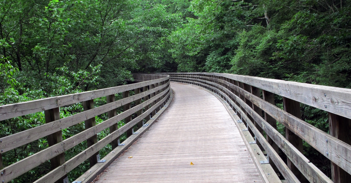 a long pathway