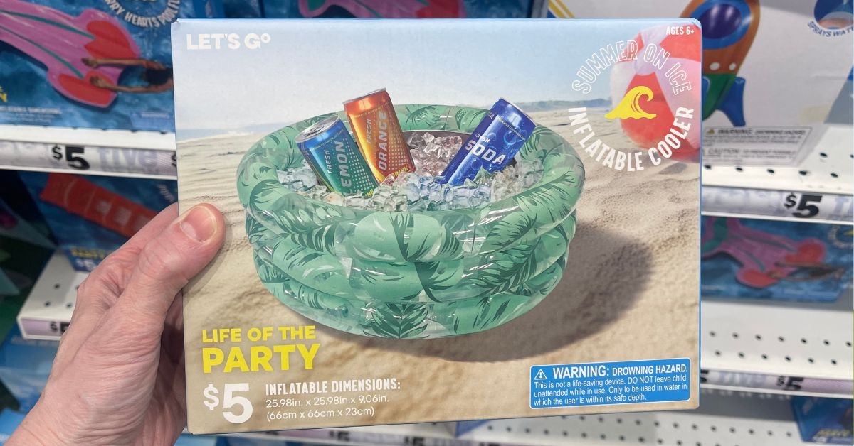 lets go inflatable cooler