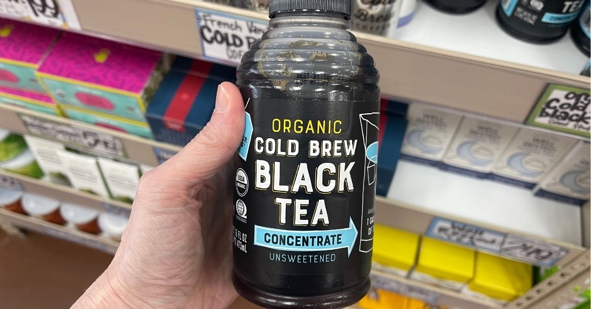 cold brew black tea conecntrate