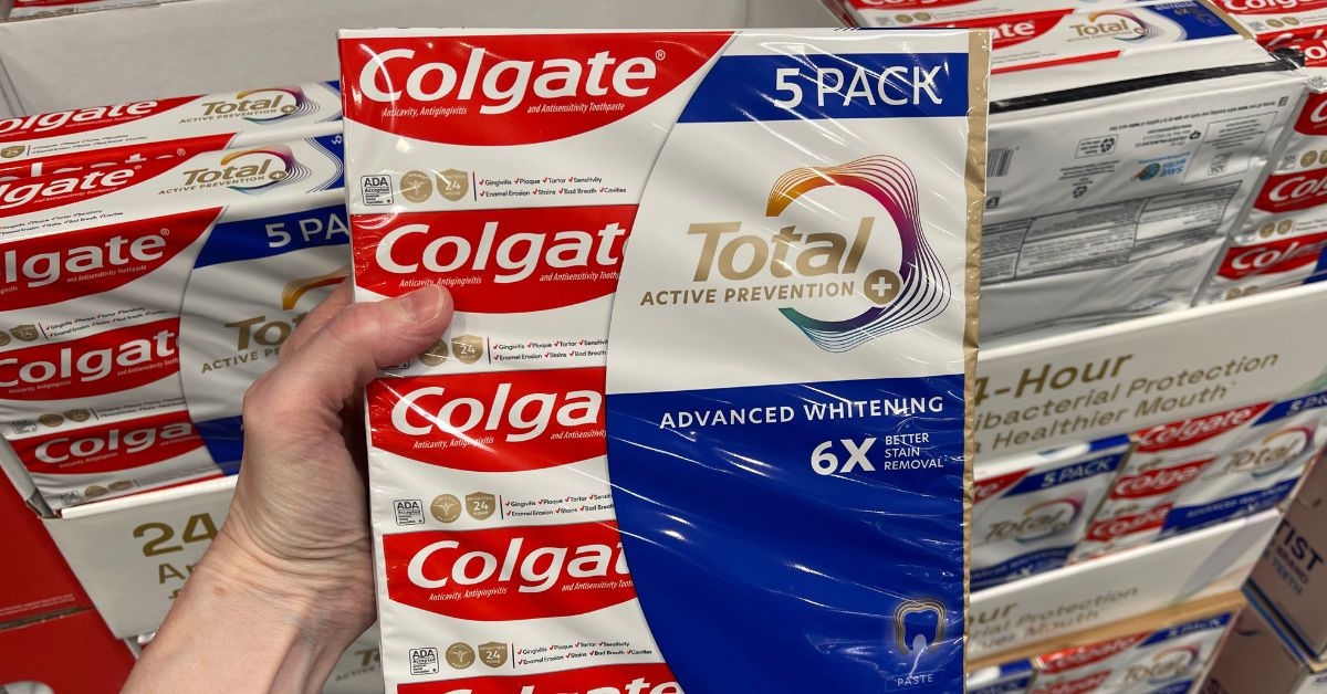 costco colgate total toothpaste