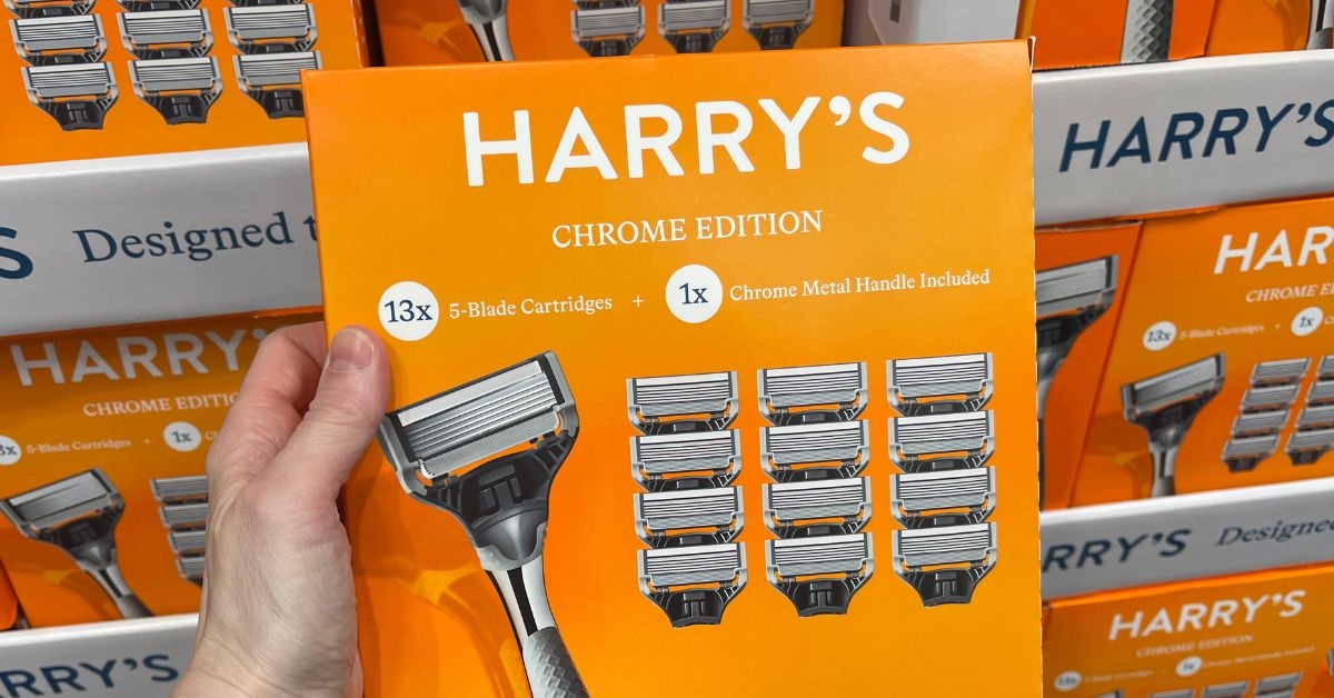 harrys chrome edition razors