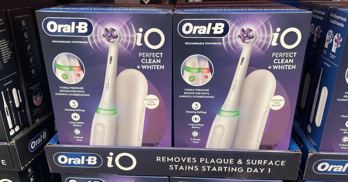 oral b io rechargeable toothbrush