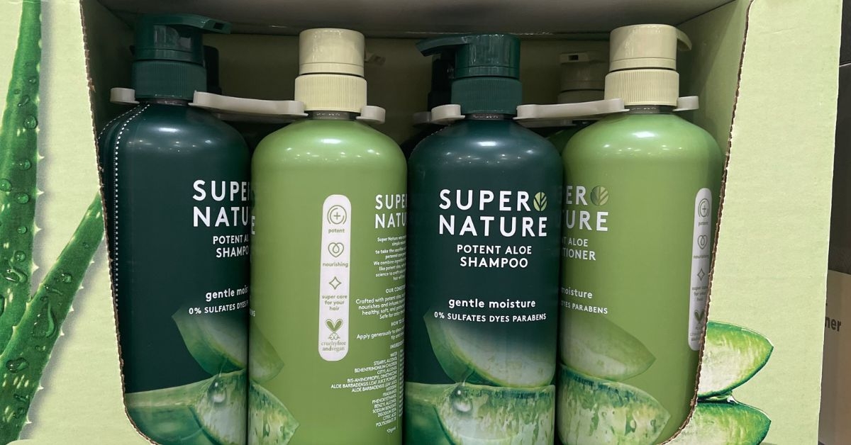 super nature shampoo and conditioner