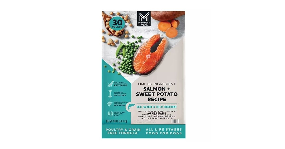 grain free salmon and sweet potato dry dog food