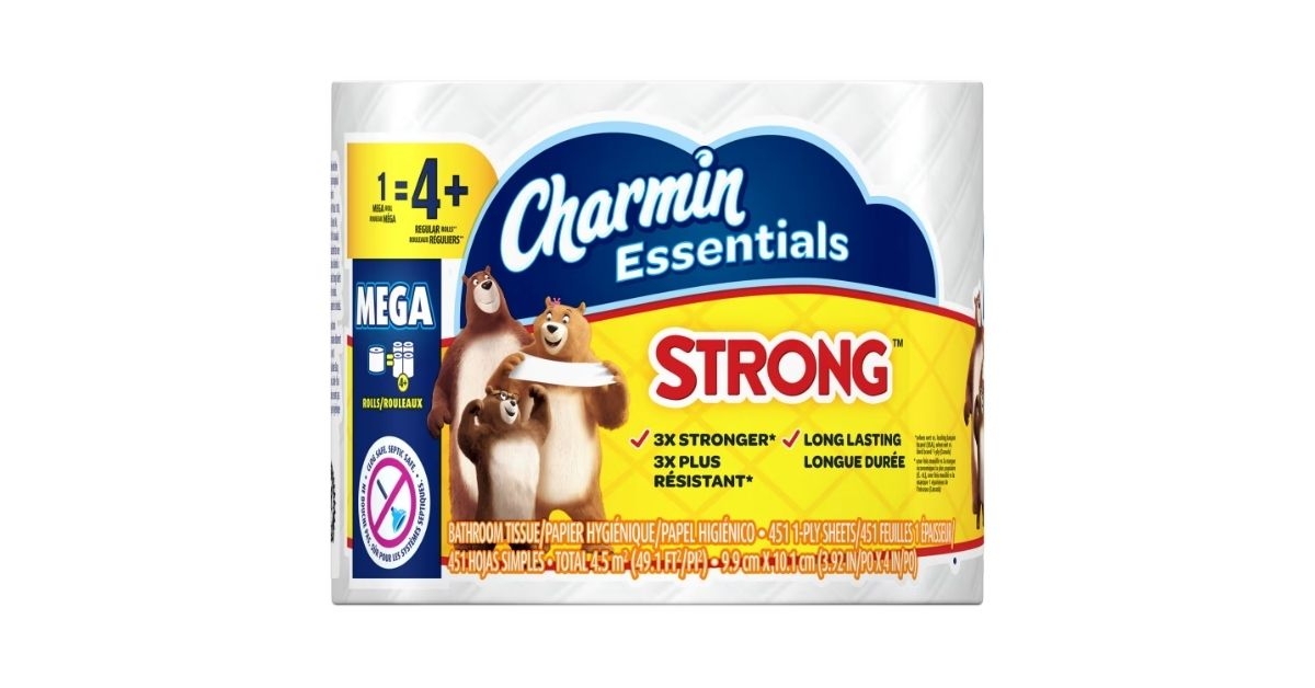 charmin essentials tissue paper