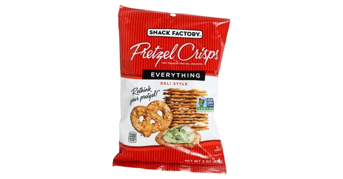 snack factory pretzel crisps