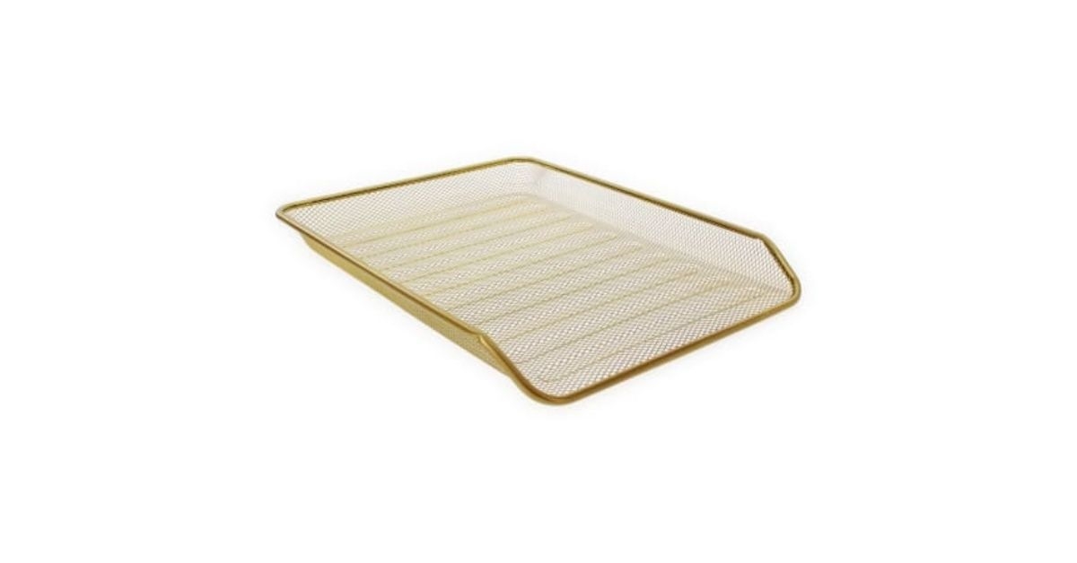 mesh paper tray organizer