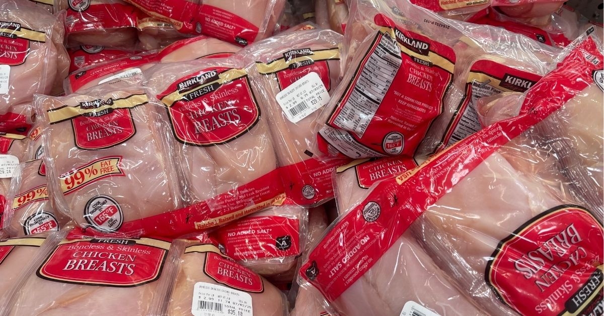 boneless and skinless chicken meat