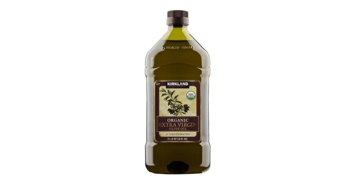 two liters of organic olive oil 