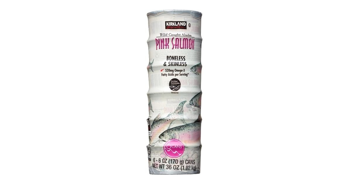 boneless and skinless pink salmon