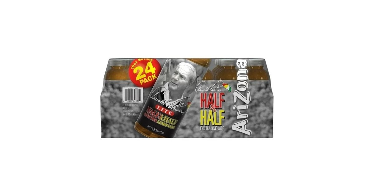 arizona arnold palmer half tea and half lemonade
