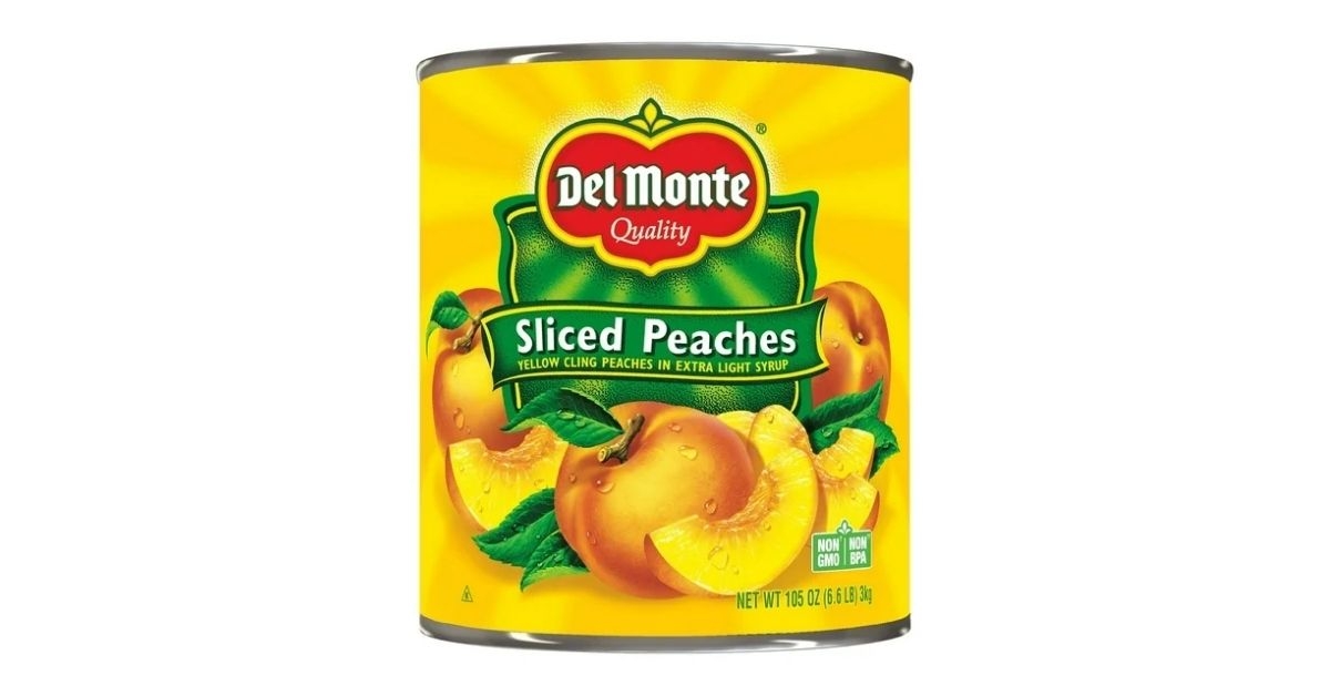 del monte lite sliced peaches