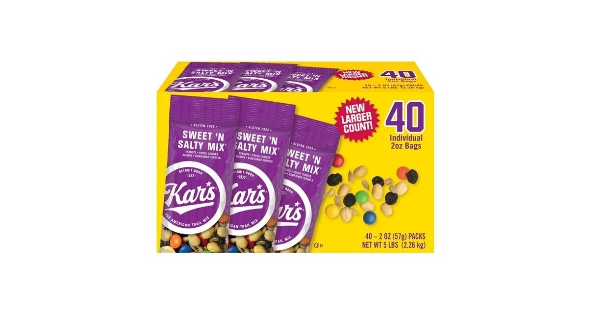 kars sweetn salty trail mix