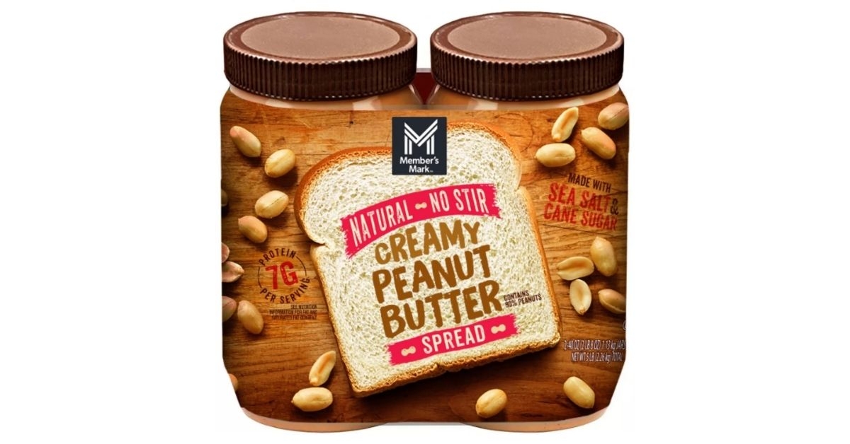 natural creamy peanut butter
