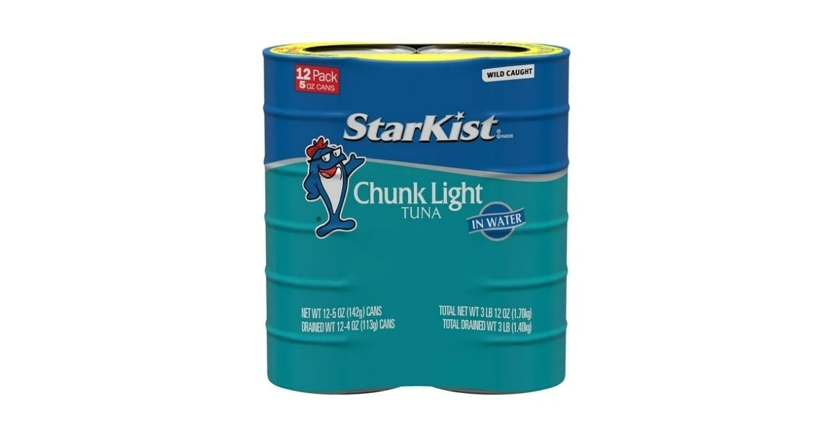 starkist chunk light tuna in water