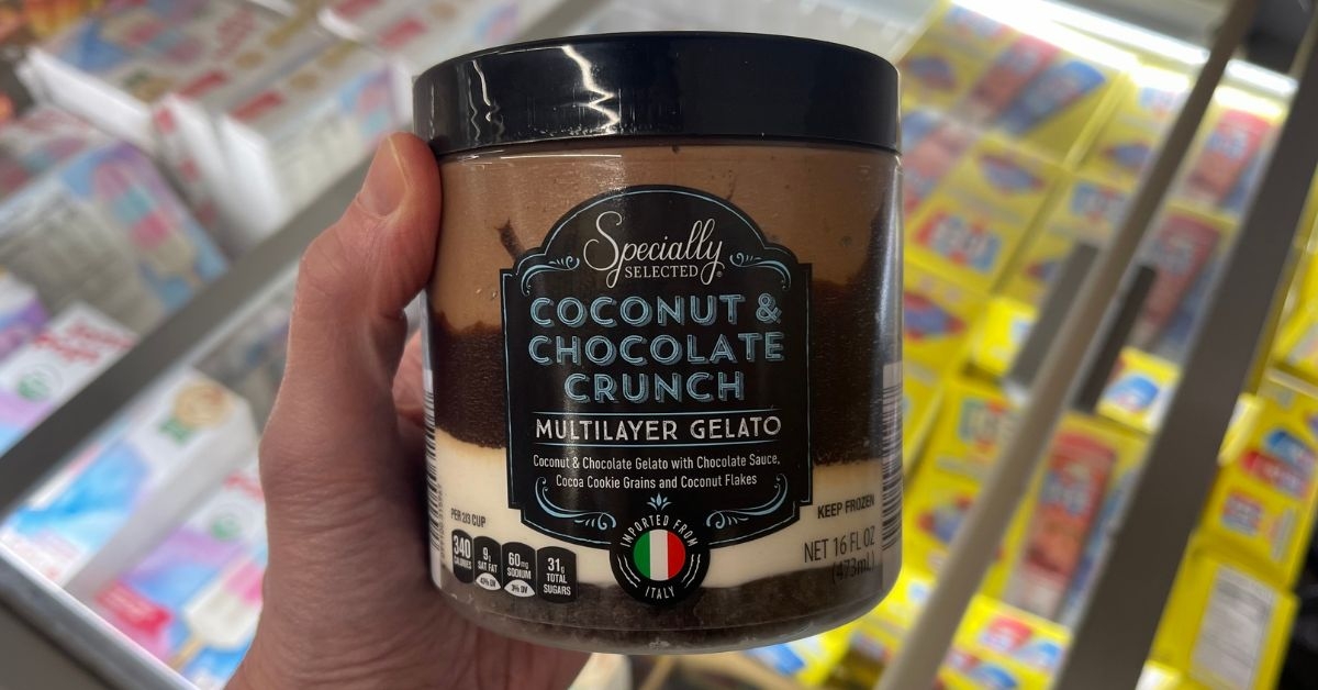 coconut chocolate gelato