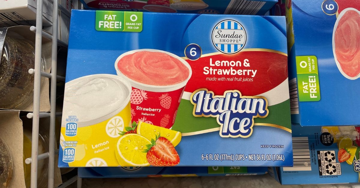 sundae shoppe italian ice