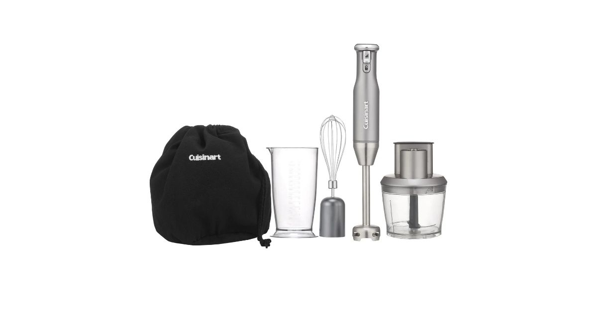 cuisinart immersion blender with food processor