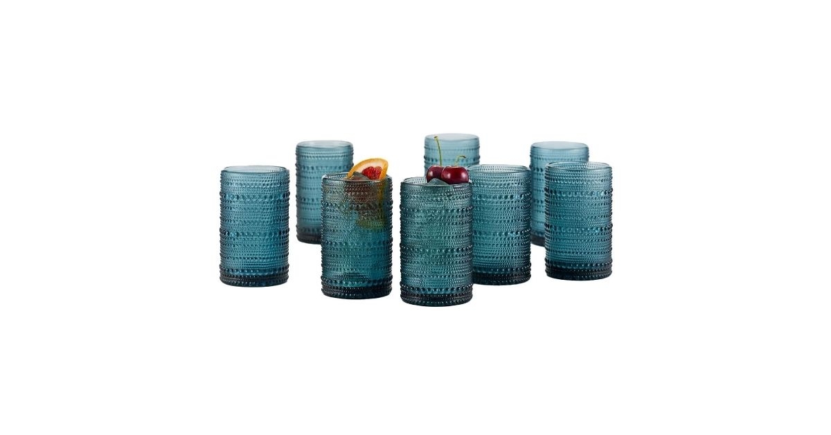 fortessa juniper glass tumblers