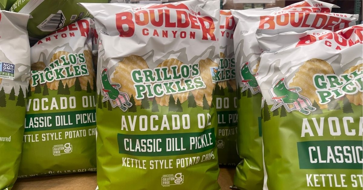 grillos pickles potato chips