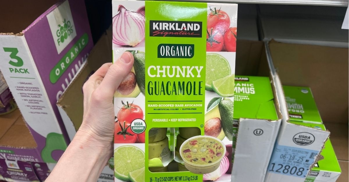 organic guacamole cups