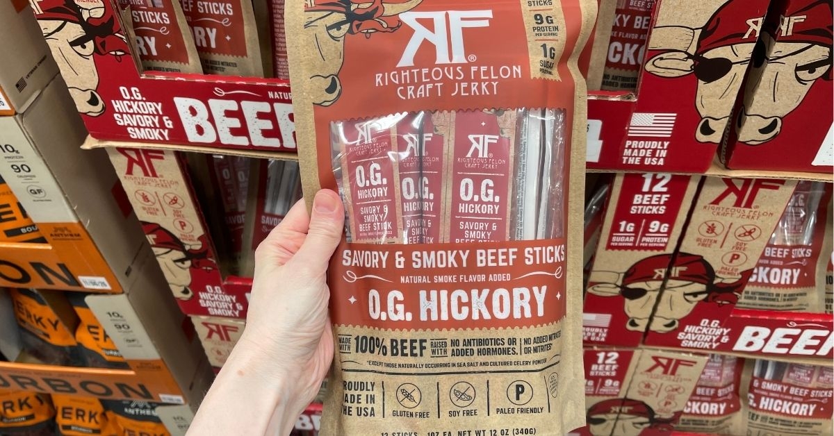 pack of smoky beef sticks