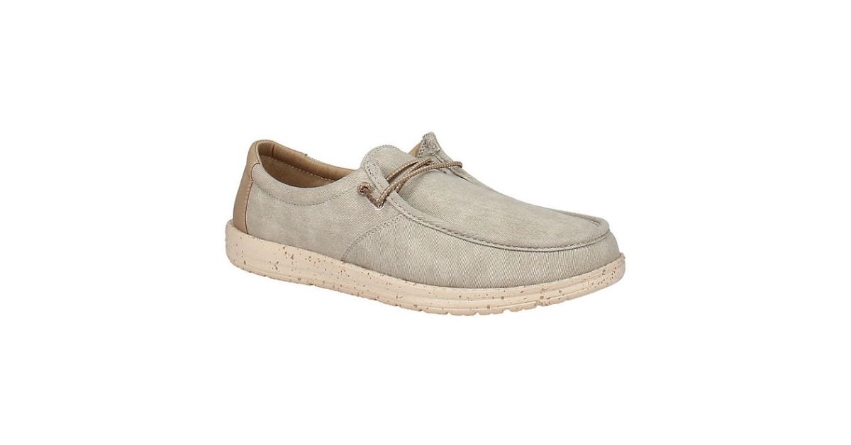 mens canvas loafer