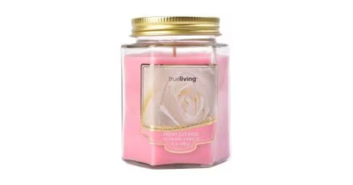 true living scented candle