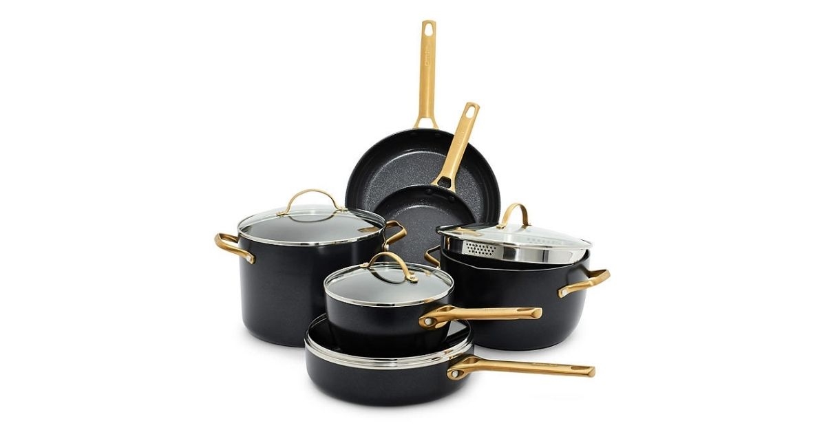 ceramic nonstick cookware set