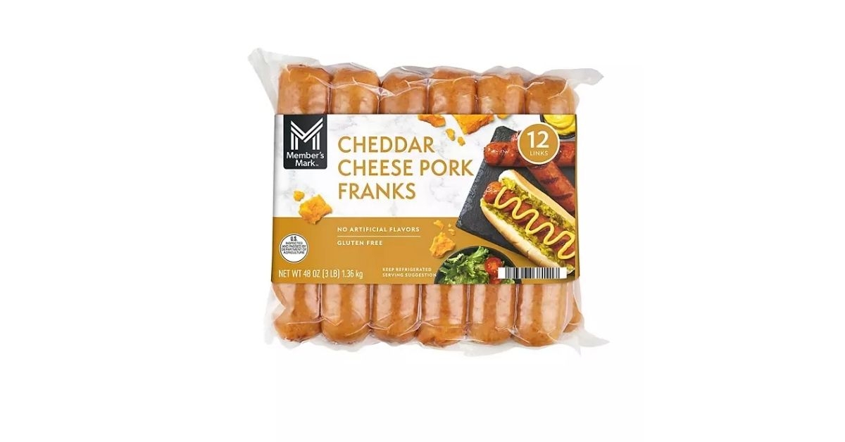 cheddar cheese franks