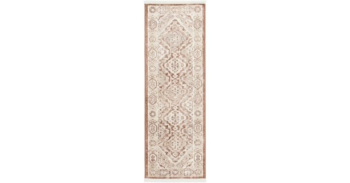 rust persian indoor runner rug