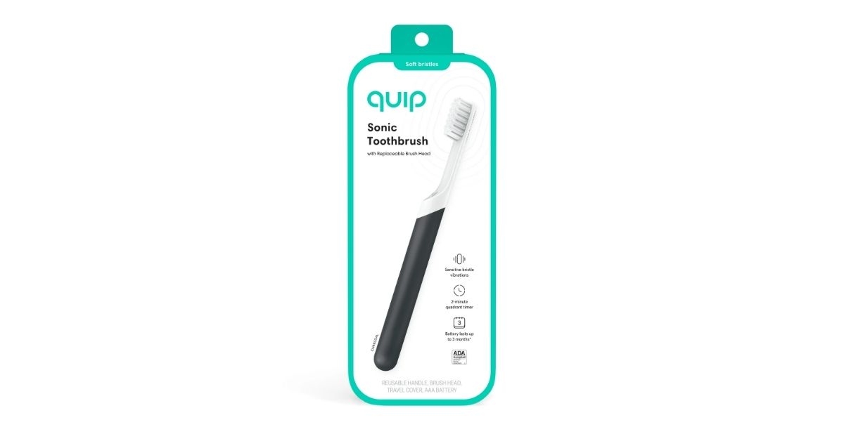 quip adult electric toothbrush