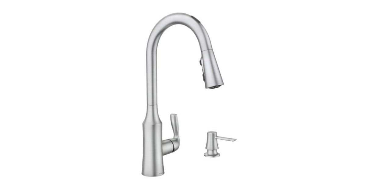 moen cadia pulldown kitchen faucet