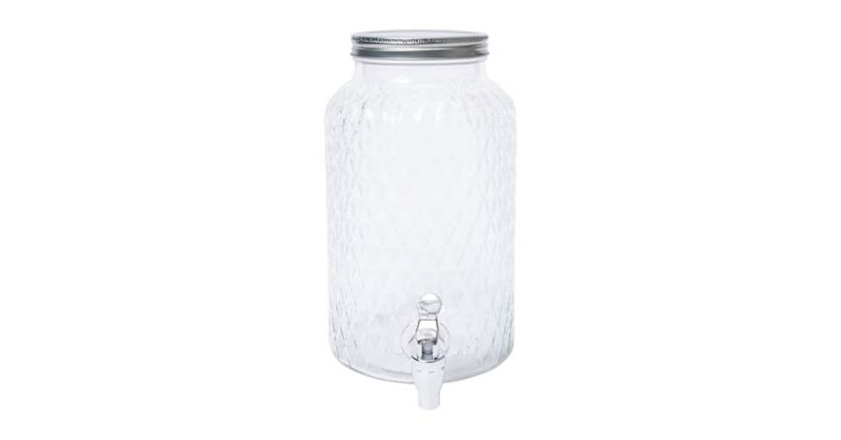 glass drink dispenser