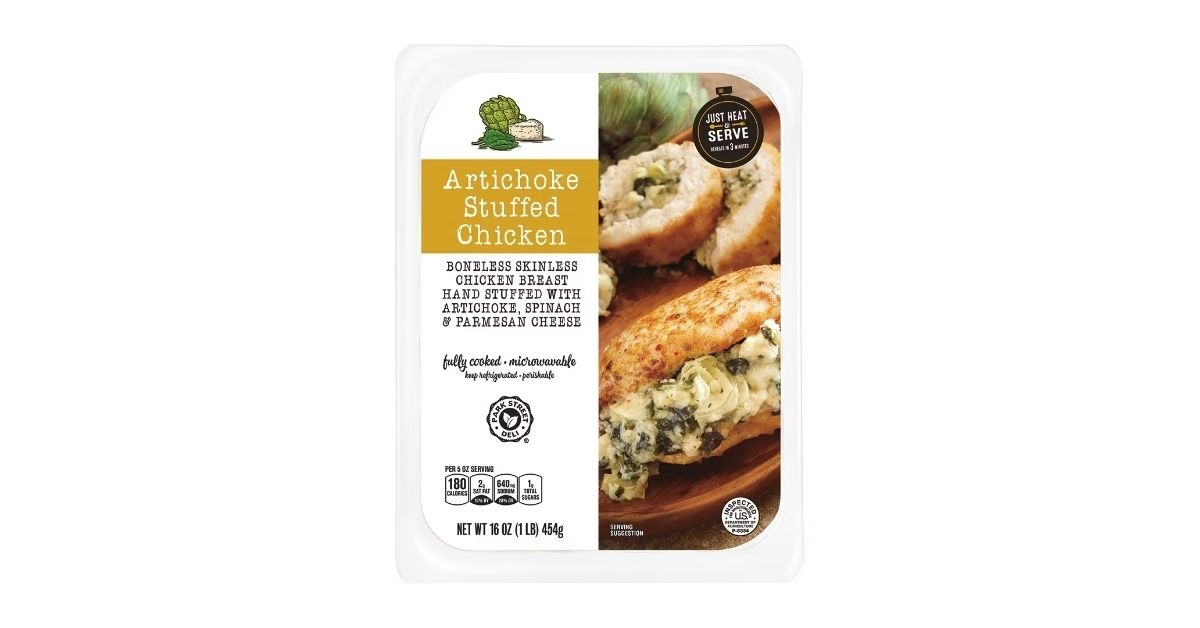 hand stuffed chicken breast