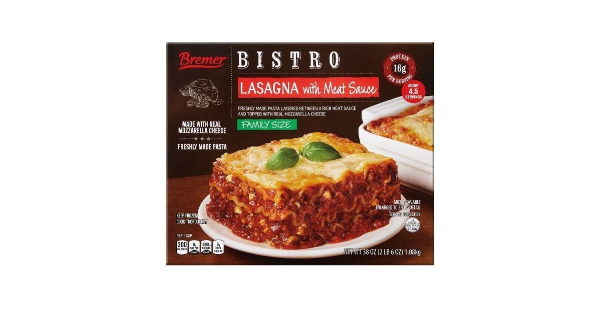 lasagna with meat sauce