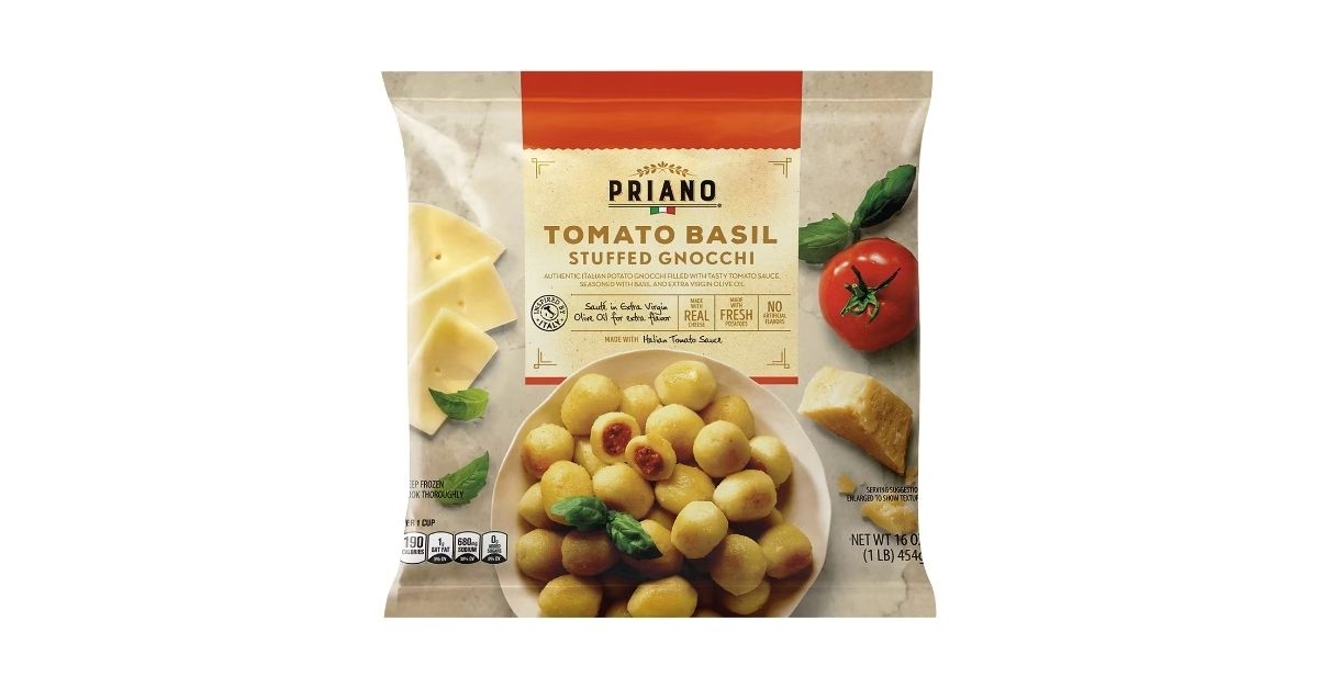 priano tomato basil stuffed gnocchi