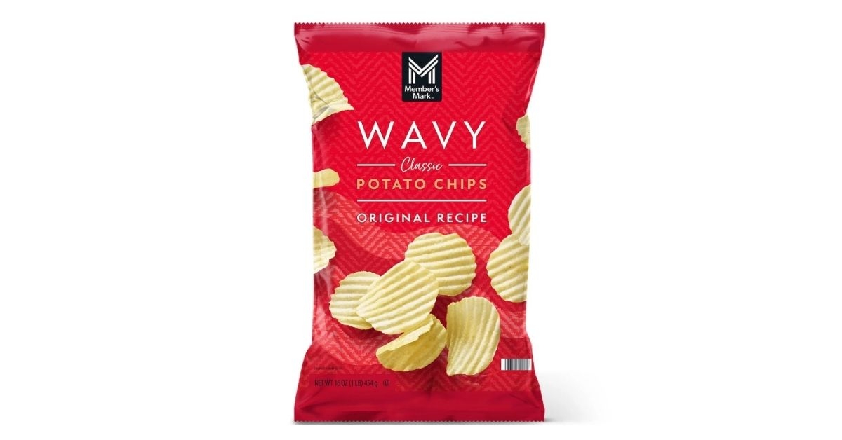 members mark wavy potato chips