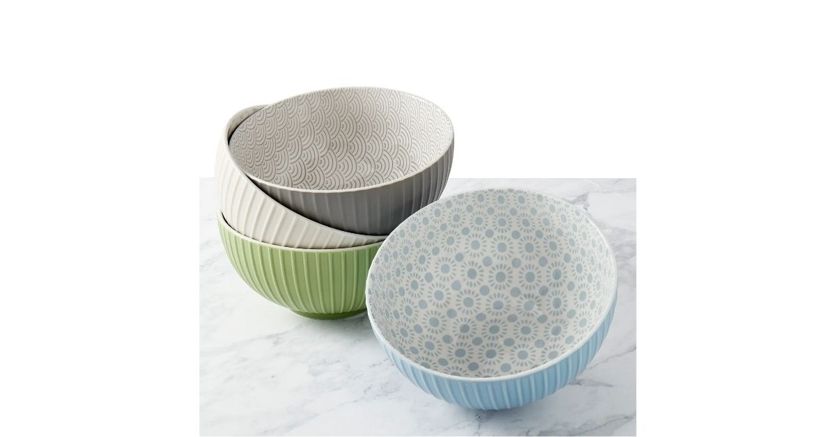 denmark porcelain bowl set