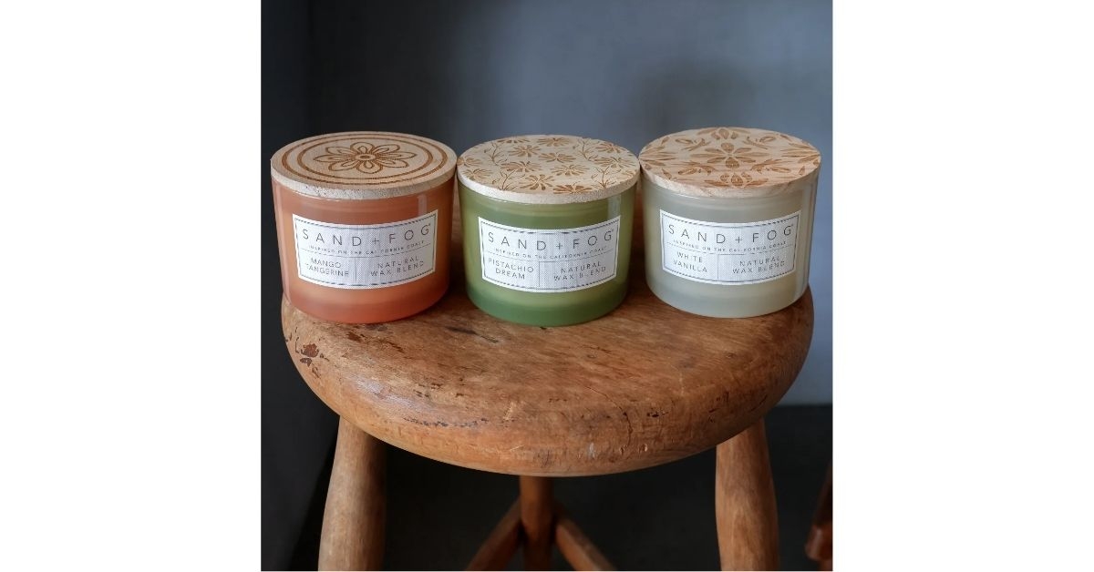 sand fog candles