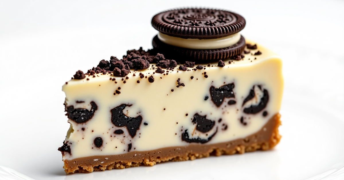 cookies and cream cheesecake