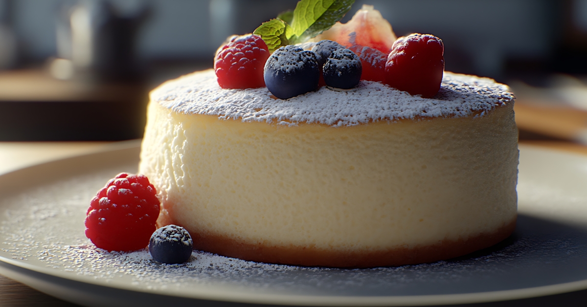 fluffy japanese cheesecake