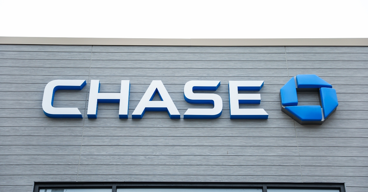 jp morgan chase bank signage