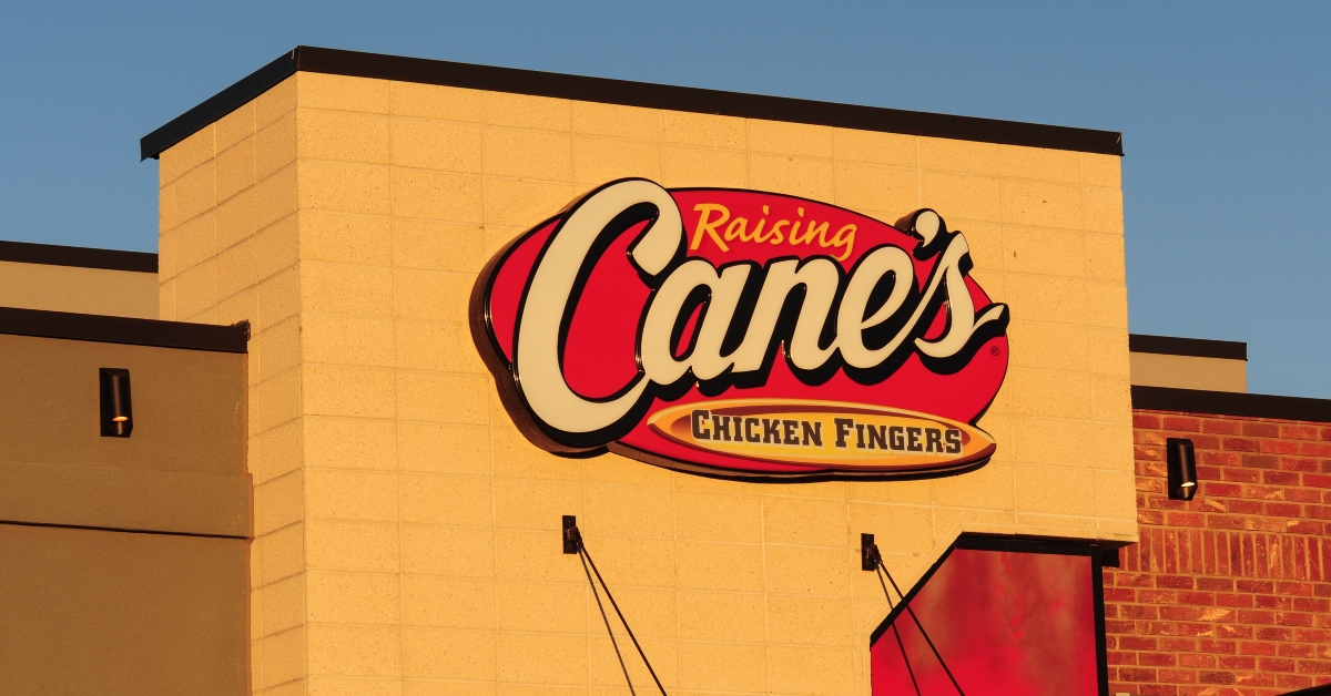 raising canes exterior