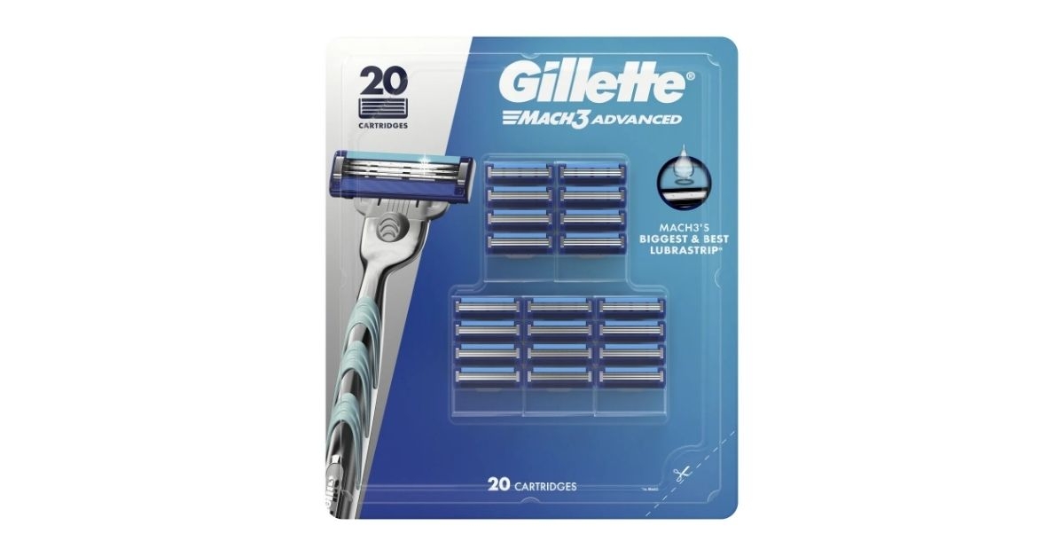 gillete cartridge refills
