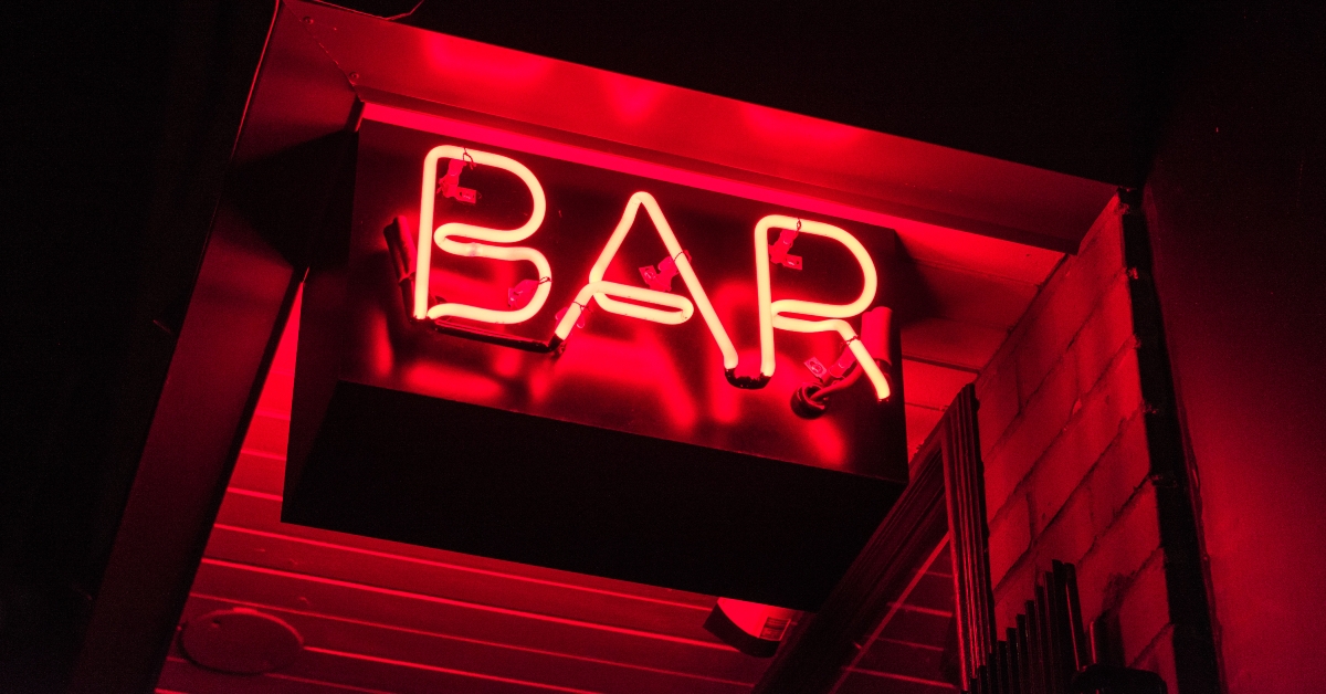blatz neon bar sign