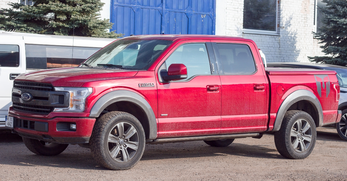 ford f-150 display