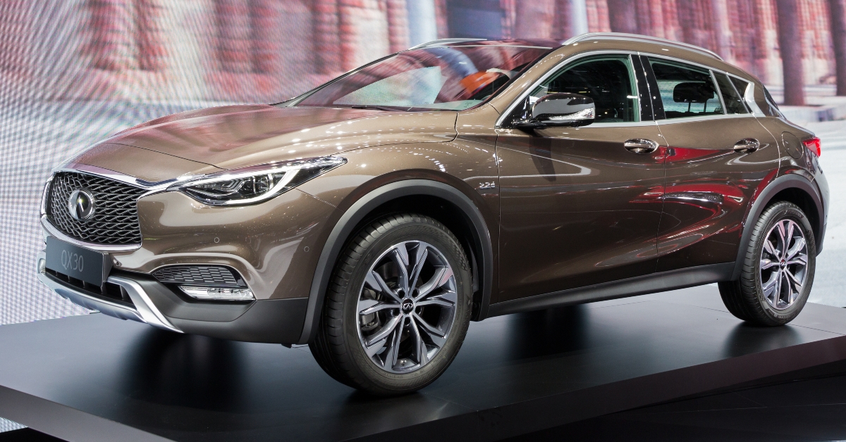 Infiniti QX30 shown at the Show