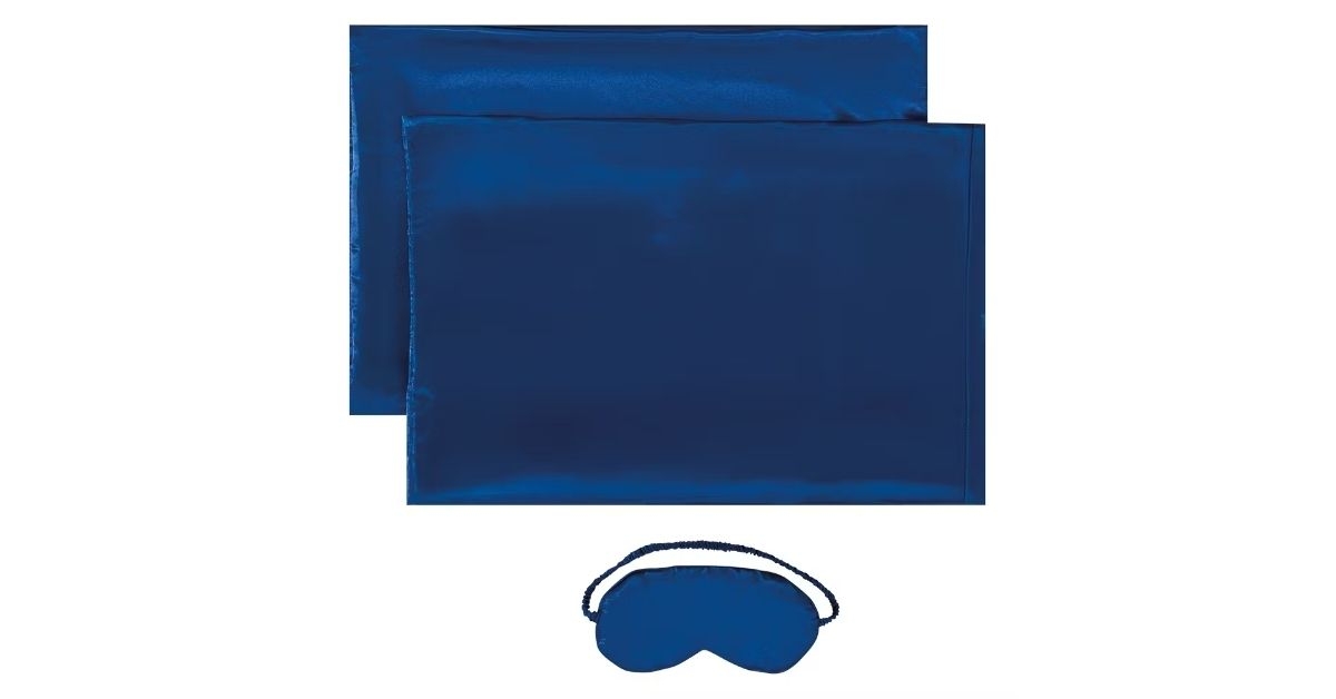 pillowcase and eye mask